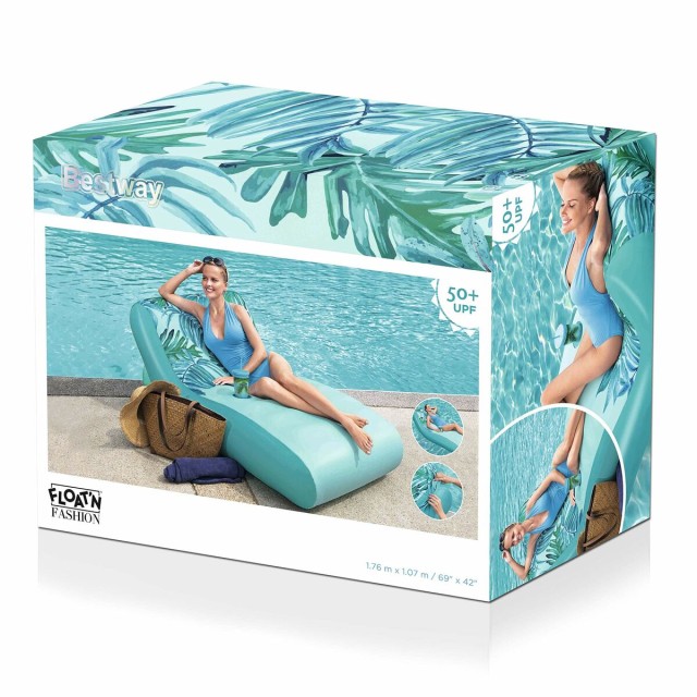 Bestway Matelas Gonflable Luxe 176x107 cm Plage et Piscine 43402 Plage