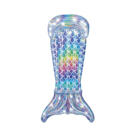 Bestway Materassino Gonfiabile Sirena Iridescente 193x101 cm Spiaggia