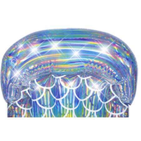 Bestway Materassino Gonfiabile Sirena Iridescente 193x101 cm Spiaggia
