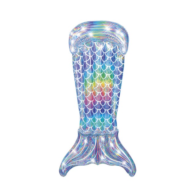 Bestway Materassino Gonfiabile Sirena Iridescente 193x101 cm Spiaggia