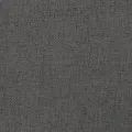 Chaise de relaxation avec repose-pieds Gris foncé Tissu