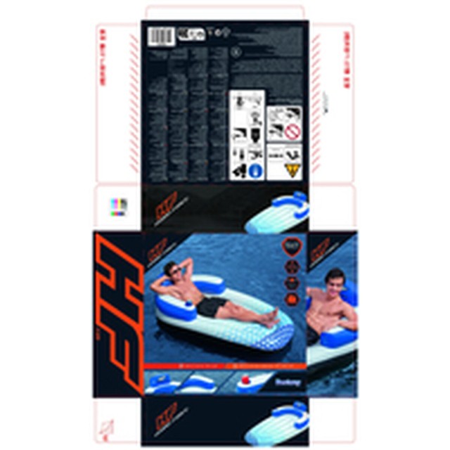 Bestway Poltrona Gonfiabile Hydro-Force 191x107 cm Spiaggia e Piscina