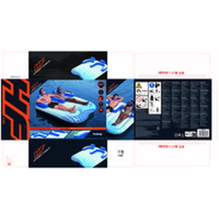 Bestway Aufblasbarer Doppelliegesessel Hydro-Force 196x193 cm Strand u