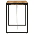 Table à manger 120x55x76 cm bois de manguier massif brut