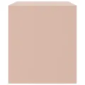 Meuble TV rose 67x39x44 cm acier