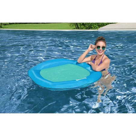 Bestway Materassino Gonfiabile Flex 'n Fold 106x95 cm Spiaggia e Pisci