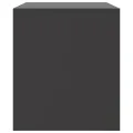 Meuble TV noir 67x39x44 cm acier