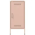 Buffets 2 pcs rose 36x39x79 cm acier