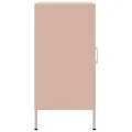 Buffets 2 pcs rose 36x39x79 cm acier