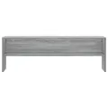 Meuble TV sonoma gris 120x40x40 cm bois d'ingénierie