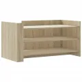 Table basse chêne sonoma 100x50x50 cm bois d'ingénierie