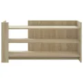 Table basse chêne sonoma 100x50x50 cm bois d'ingénierie