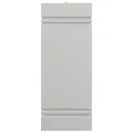 Appliques murales d'extérieur 2pcs argenté acier inoxydable
