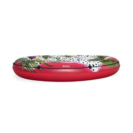 Bestway Aufblasbare Schwimmende Insel mit Seil Passionsfrucht D188cm S