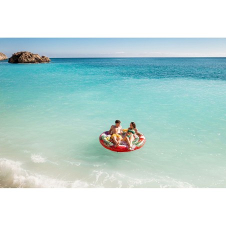 Bestway Île Flottante Gonflable avec Corde Fruit de la Passion D188cm