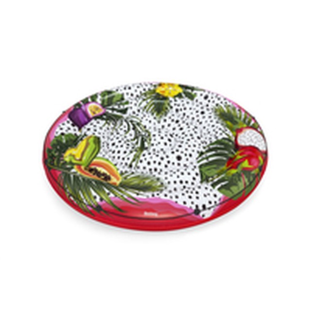 Bestway Aufblasbare Schwimmende Insel mit Seil Passionsfrucht D188cm S