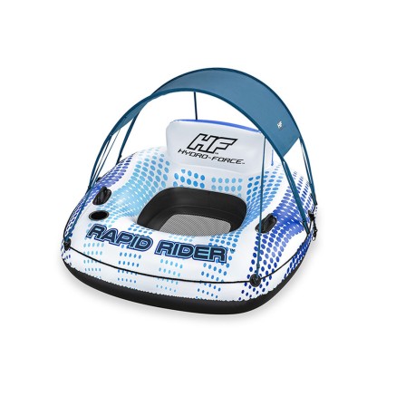 Bestway Rueda Hinchable con Asas Rapid Rider con Parasol D137 cm Playa