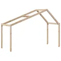 Lit superposé sans matelas 80x200 cm bois de pin massif