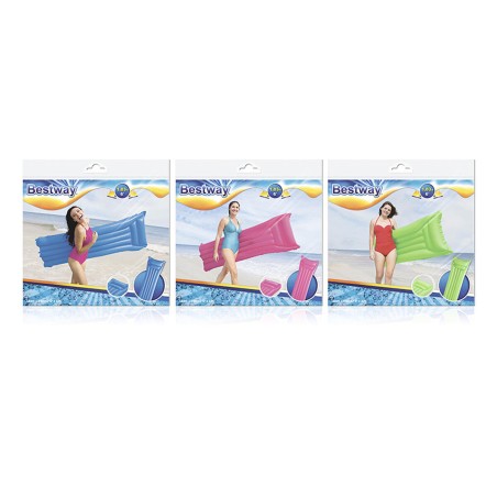 Bestway Matelas Gonflable Mate Couleur Assortie 183x69 cm Plage et Pis