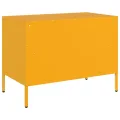 Meuble TV jaune moutarde 68x39x50,5 cm acier