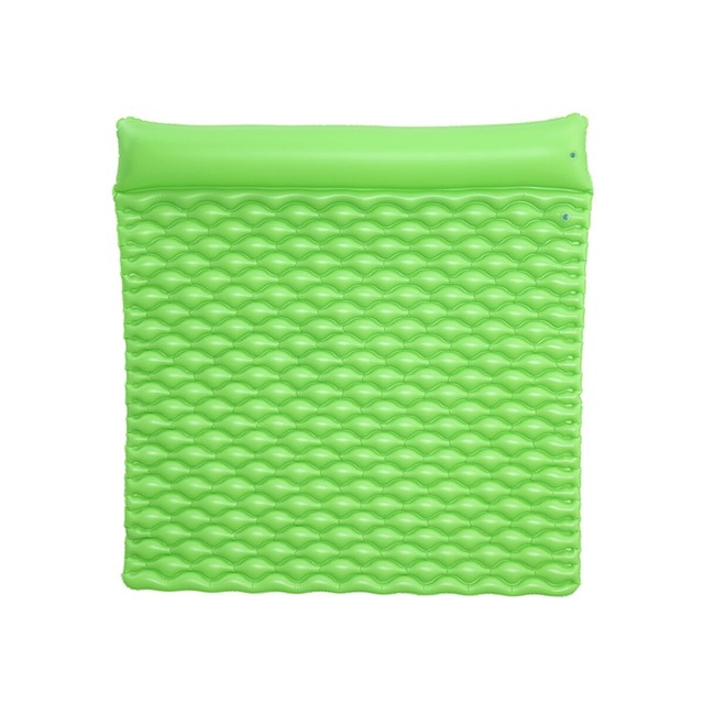 Bestway Matelas Gonflable Géant Enroulable Vert 213x170 cm Plage et P