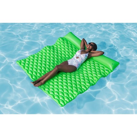 Bestway Opblaasbare Giant Rolmat Groen 213x170 cm Strand en Zwembad 44
