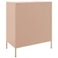 Buffet rose 68x39x79 cm acier