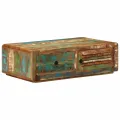Table basse 89x55x29 cm bois de récupération massif
