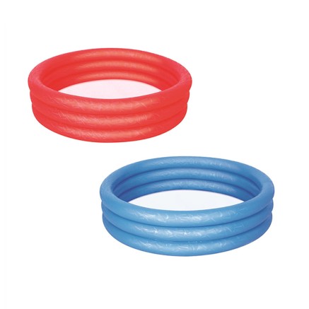 Bestway Opblaasbaar Kinderzwembad 3 Ringen Eco Kleur Assortiment 102x2