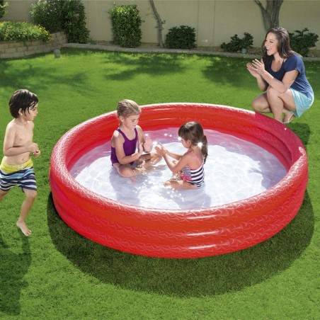 Bestway Piscina Gonfiabile Bambini 3 Anelli Eco Colore Assortito 183x3