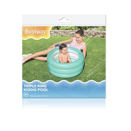 Bestway Piscina Hinchable Infantil 3 Aros Color Surtido 70x30 cm +2 A