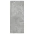 Buffet gris béton 30x41x93 cm bois d'ingénierie