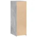 Buffet gris béton 30x41x93 cm bois d'ingénierie