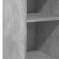 Buffet gris béton 30x41x93 cm bois d'ingénierie