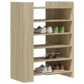 Armoire à chaussures chêne sonoma 74,5x37,5x100 cm