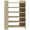 Armoire à chaussures chêne sonoma 74,5x37,5x100 cm