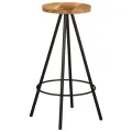 Ensemble de bar 5 pcs bois de manguier massif