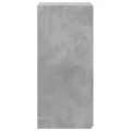 Buffet gris béton 50x42,5x93 cm bois d'ingénierie