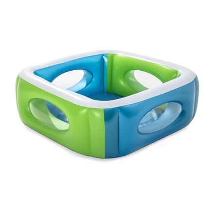 Bestway Piscina Gonfiabile con Finestrini 168x168x56 cm +6 Anni Giardi