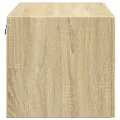 Armoire murale chêne sonoma 80x42,5x40 cm bois d'ingénierie