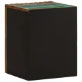 Armoire murale de salle de bain 38x34x48cm bois massif d'acacia