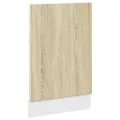 Panneau de lave-vaisselle chêne sonoma bois d'ingénierie