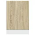 Panneau de lave-vaisselle chêne sonoma bois d'ingénierie