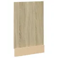 Panneau de lave-vaisselle chêne sonoma bois d'ingénierie