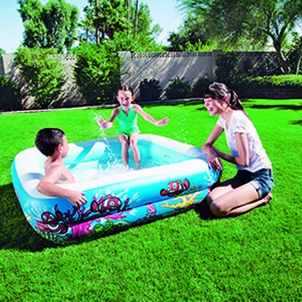 Bestway Piscina Hinchable Infantil Techo Desmontable 140x140x114 cm +2 2