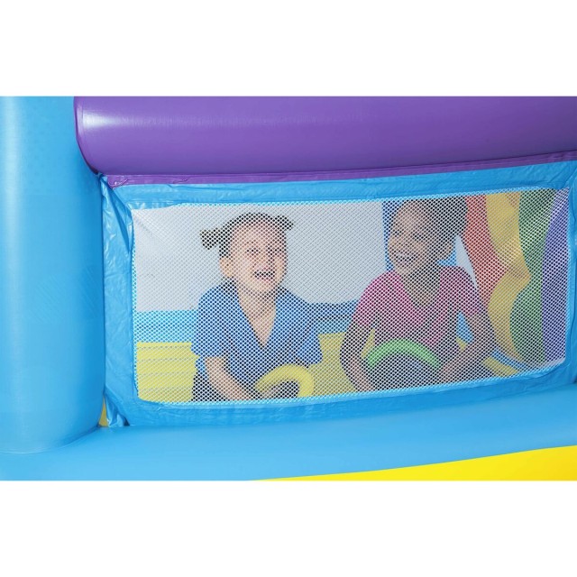 Bestway Springkussen Opblaasbare Spellen Ringen 175x173x137 cm +3 Jaar