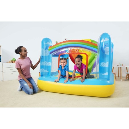 Bestway Springkussen Opblaasbare Spellen Ringen 175x173x137 cm +3 Jaar
