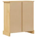 Armoire de salle de bain Corona 70x33x80 cm bois de pin massif