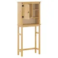 Armoire pour machine à laver salle de bain Corona pin massif