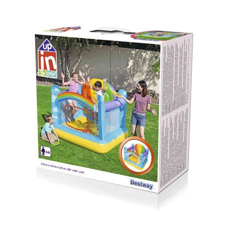 Bestway Springkussen Opblaasbare Spellen Ringen 175x173x137 cm +3 Jaar